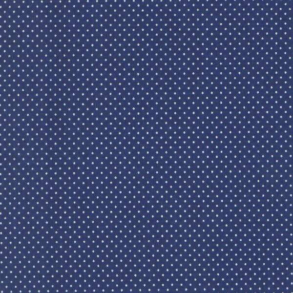 Tecido Estampado - Micro Poa Azul Royal cor 4 - Des. 2206 - 0,50 x 1,50 MT