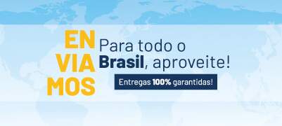 Enviamos para todo Brasil