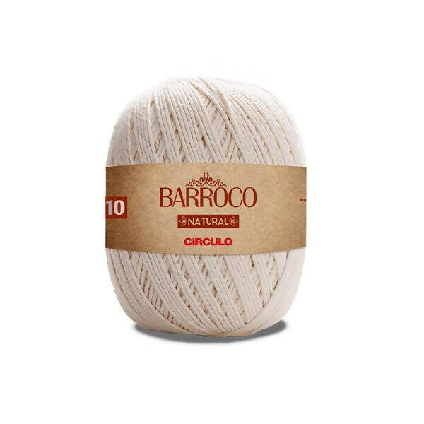 Barbante Barroco Natural - Circulo