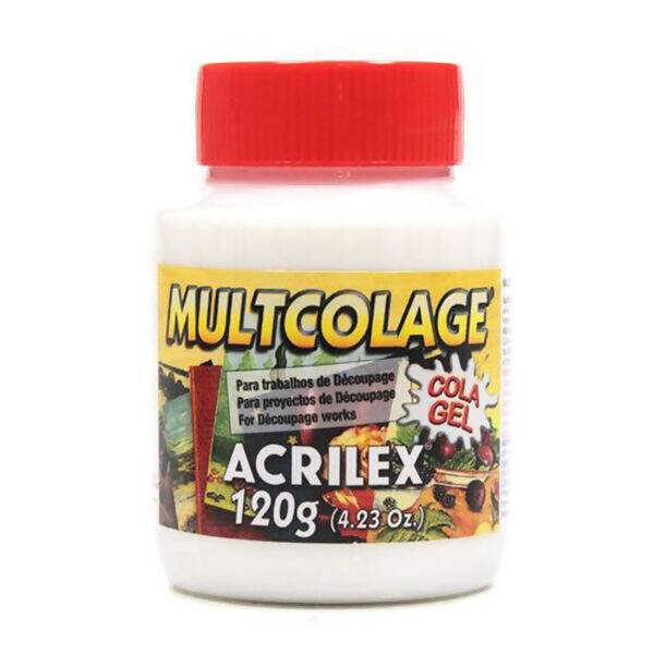 Multcolage - Cola Gel - 120g - Acrilex