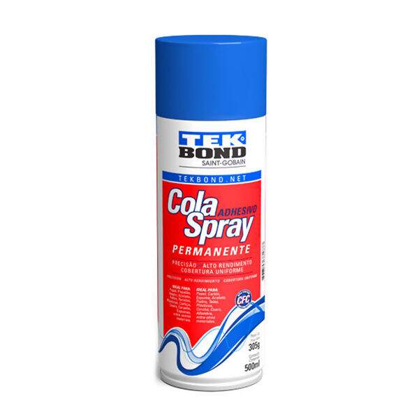 Cola Spray Permanente 500 ml - Tek Bond 