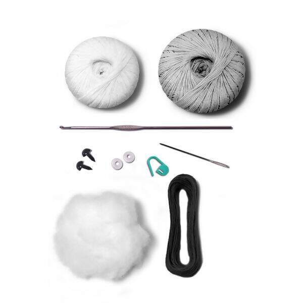 Kit Amigurumi Coleção Safári Baby - Coala