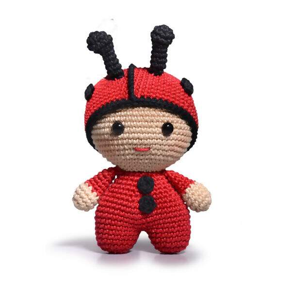 Kit Amigurumi Coleção Fofurinha - Joaninha