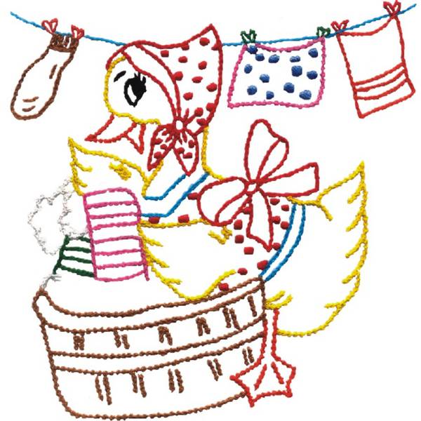 Kit de Pano de Prato Riscado 12 Unidades - Bichos