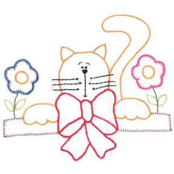 Kit de Pano de Prato Riscado 12 Unidades - Bichos