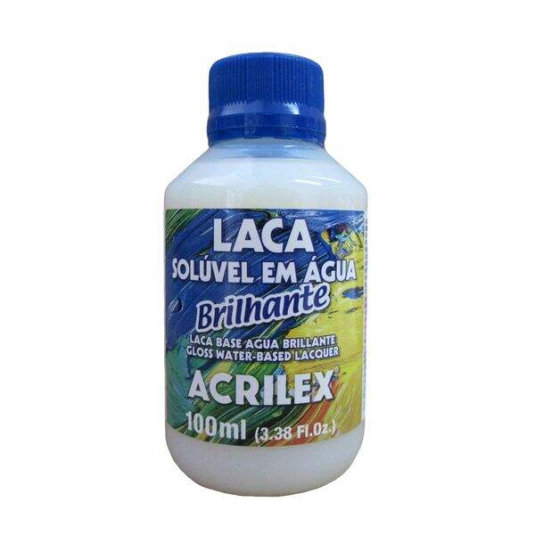 Laca Solúvel Brilhante 100ml - Acrilex