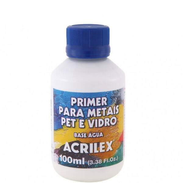 Primer para Metal, Pet e Vidro 100ml - Acrilex