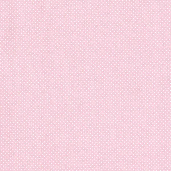 Tecido Estampado - Mini Poa Rosa Cor 097 -  Des.1002 - 0,50x1,50mt