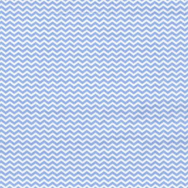 Tecido Estampado - Mini Chevron Azul Cor 04 - Des.180532 - 0,50x1,50mt