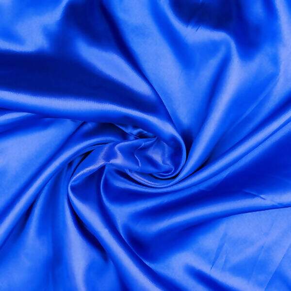 Tecido de Cetim Azul Royal - 1,00x1,40mt
