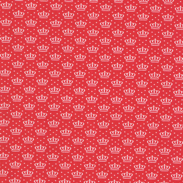 Tecido Estampado Coroinhas Vermelhocor3 Des 2624 0 50x1 50mt Compre Ja