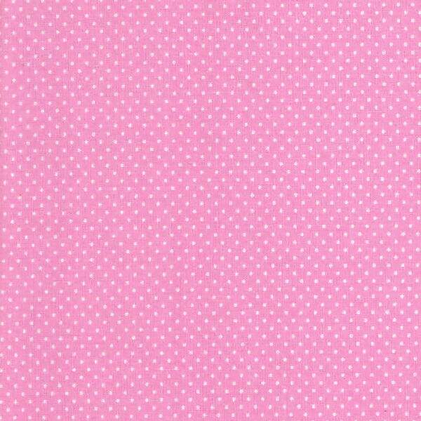 Tecido Estampado - Mini Poa Rosa cor  1 - Des. 2206 - 0,50 x 1,50 MT