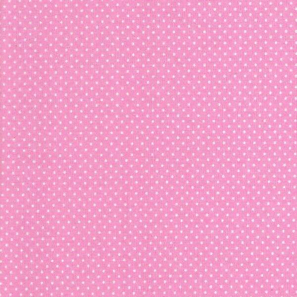 Tecido Estampado - Mini Poa Rosa cor  1 - Des. 2206 - 0,50 x 1,50 MT