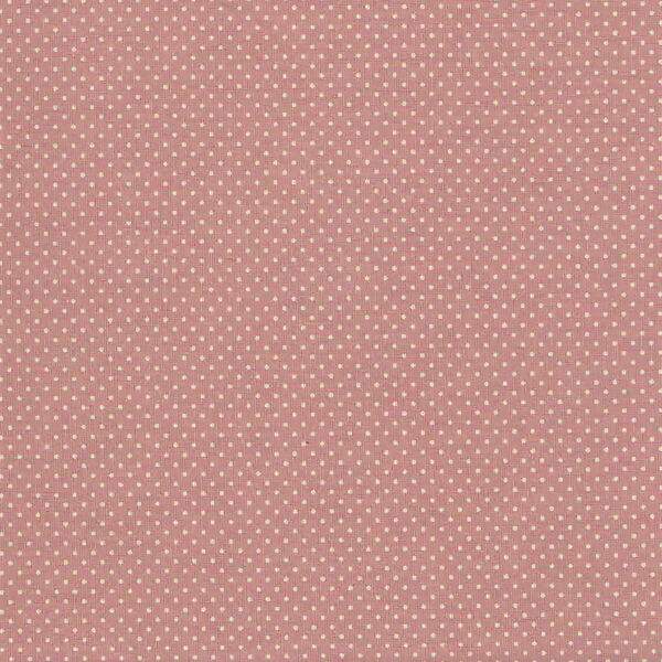 Tecido Estampado - Mini Poa Rosado Cor 130 - Des.1002 - 0,50x1,50mt