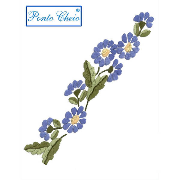 Tecido Riscado para Bordar - Margaridas 50x70cm 