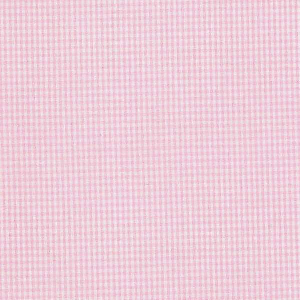 Tecido Estampado - Xadrez Rosa Fio Tinto - 0,50x1,50mt