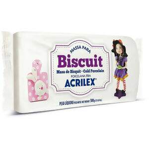 Massa para Biscuit - Acrilex - 500 Gr.