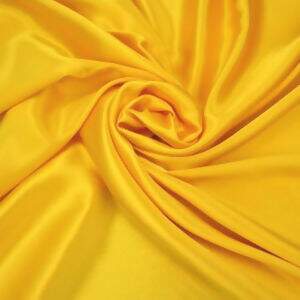 Tecido de Cetim Amarelo Ouro - 1,00x1,40mt