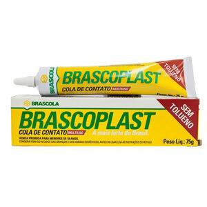Brascoplast - Cola de Contato - Sem Tolueno - 75g