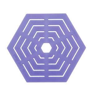 Gabarito para Fuxico - Hexagonos - We Care About