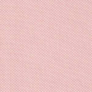 Tecido Estampado - Mini Poa Rosê Cor 053 - Des.1002 - 0,50x1,50mt