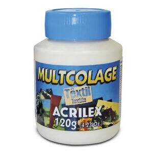 Multcolage Têxtil - 120g - Acrilex