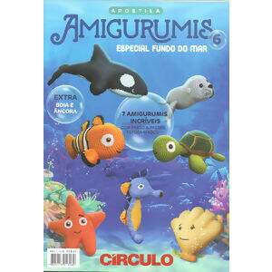 Apostila Amigurumis 6 - Especial Fundo do Mar - Circulo.