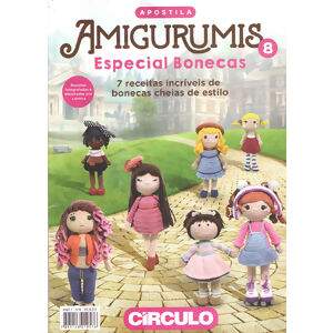Apostila Amigurumis 8 - Especial Bonecas - Circulo.