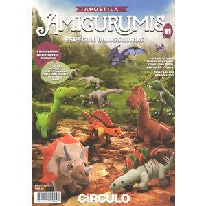 Apostila Amigurumis 11 - Especial Dinossauros - Circulo.