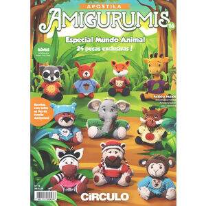 Apostila Amigurumis 16 - Especial Mundo Animal - Circulo.