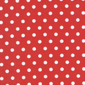 Tecido Estampado - Bolão Vermelho Cor 4 - Des.180302 - 0,50x1,50mt