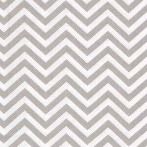 Tecido Estampado - Chevron Cinza - Luiza Cor 05 - Des.180378 - 0,50x1,50mt