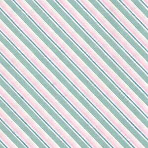 Tecido Estampado - Diagonal Bianca Azul Vintage cor - 06  - Des.180660 - 0,50x1,50mt