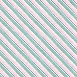 Tecido Estampado - Diagonal Bianca Azul Vintage cor - 06  - Des.180660 - 0,50x1,50mt