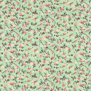 tecido-florzinhas-coral-fundo-verde-3129