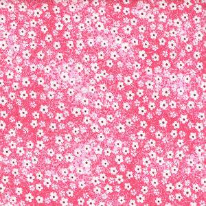 Tecido Estampado - Florzinhas Rosa Cor 1 - Des.2626 - 0,50x1,50mt