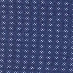 Tecido Estampado - Micro Poa Azul Royal cor 4 - Des. 2206 - 0,50 x 1,50 MT