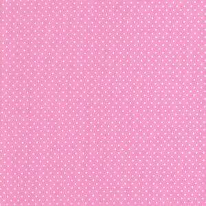 Tecido Estampado - Mini Poa Rosa cor  1 - Des. 2206 - 0,50 x 1,50 MT