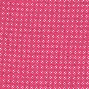 Tecido Estampado - Mini Poa Pink  Cor 108 -  Des.1002 - 0,50x1,50mt