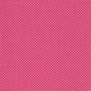 Tecido Estampado - Mini Poa Pink  Cor 108 -  Des.1002 - 0,50x1,50mt