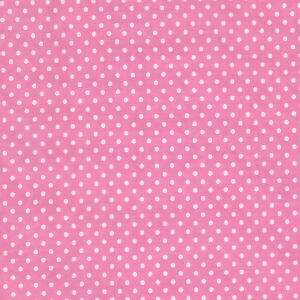 Tecido Estampado - Poa Rosa Cor 1 - Des.2208 - 0,50x1,50mt 