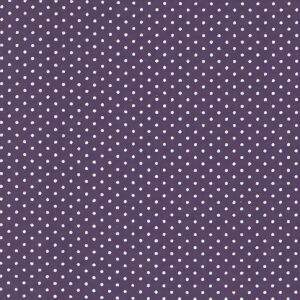 Tecido Estampado - Poá Roxo - Des.1036 - 0,50x1,50mt