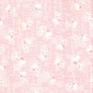 Tecido Estampado - Snoopy Fundo Rosa Cor 02 - Des.SN014 - 0,50 x 1,50mt-Maluhy