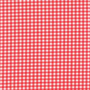 Tecido Estampado - Xadrez Vermelho Cor 2 - Des.2213 - 0,50x1,50mt 