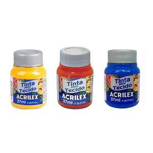 Tinta para Tecido Fosca 37ml - Acrilex