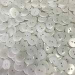 Botão Branco 15 mm com 20 unidades