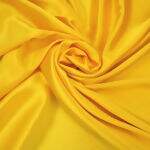 Tecido de Cetim Amarelo Ouro - 1,00x1,40mt