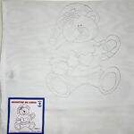 Pano de Prato Riscado para Bordar - Natal Des.09