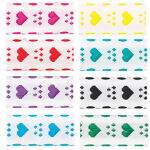 Falso Passa Fita de Coração com 10 metros