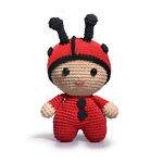 Kit Amigurumi Coleção Fofurinha - Joaninha